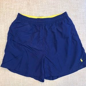Polo Swim Trunks—Size L—Navy